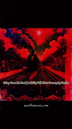 Going Down the Road | A Gritty Folk Blues Journey by Xanthe