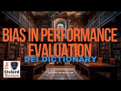 Bias in performance evaluation