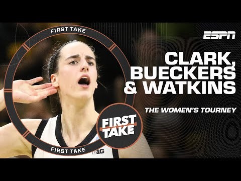 SPOTLIGHT on Caitlin Clark, Paige Bueckers & JuJu Watkins in the Women's Tournament 💡 | First Take