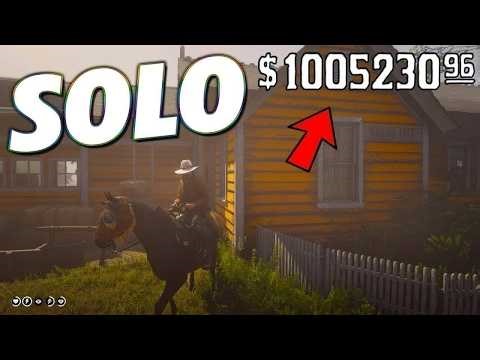 VERY EASY *SOLO* MONEY & XP GLITCH IN RED DEAD ONLINE! (RED DEAD REDEMPTION 2)