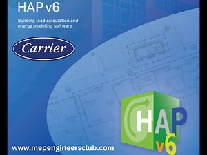 04 Installing CASRRIER HAP 6.2 with Patch تثبيت وتسطيب برنامج حساب الاحمال الحرارية النسخة الاخيرة