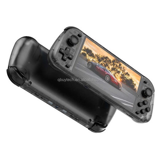 Newest R50S Handheld Game Console 5.1 Inch Screen Linux Support 64G 128G Video Handheld Game Player 3200mAH