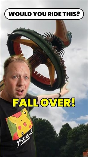 This CRAZY Ride Looks Like It Will FALL OVER!