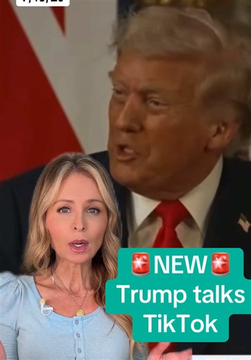 Trump Discusses TikTok Sale and Algorithm in England