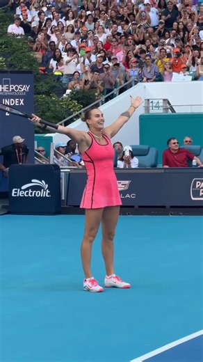 Aryna Sabalenka WINS Miami Open 2026 🏆 Epic Final vs Coco Gauff Sunshine Double 🔥🎾 #miamiopen #viral