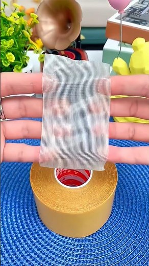 Double Sided Heavy Duty Tape #doublesidetape #adhesivetape #strongadhesive #notoolsneeded #nodrill