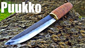 Making a Birch Bark Puukko: Combining Forging and Natural Materials for a Unique Knife
