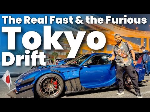 Tokyo Drift in Real Life 🇯🇵 | The Fast & The Furious at Daikoku PA 🔥 | Tokyo Car Meet Vlog Hindi