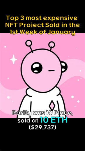 Top 3 most expensive NFT Project sold in the 1st week of January #BAYC, #CRYPTOPUNKS, #AZUKI