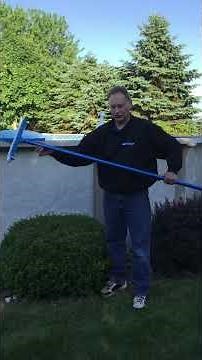 Above Ground Pool Opening #4 - How to Clean the Pool