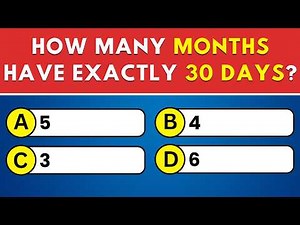 Your Brain Is Sharp If You Pass This 40 Question Trivia Quiz 🧠🔥 Test Your Knowledge!