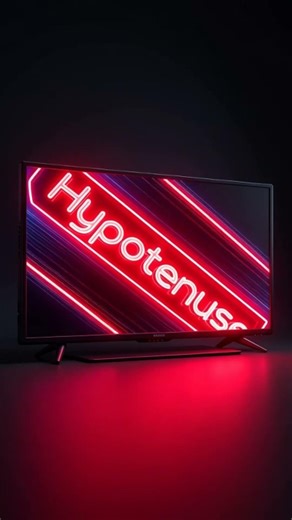 Why Your 60-inch TV is NOT 60 inches Wide 📺📏 (Pythagoras Secret) #shorts