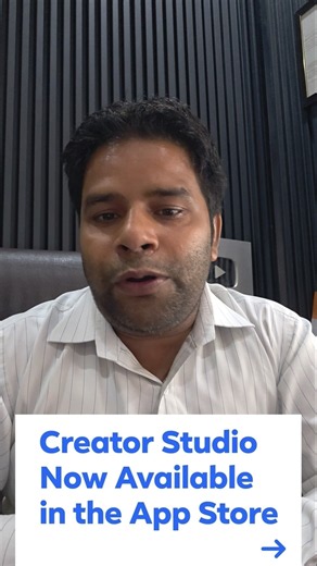 Good News 🎉 Facebook Creator Studio 🔥 #techrajman
