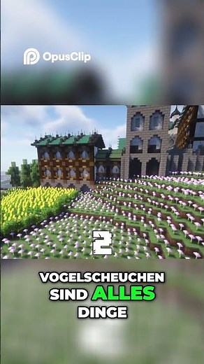 Minecraft Felder bauen! Dein Muss für jede Welt!