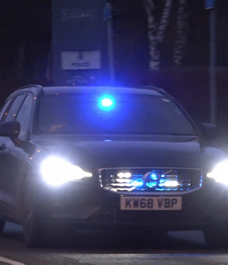 Rare Merseyside Police Volvo V60 in Action