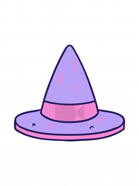 pressure popping animation of hand drawn cartoon doodle of a witches hat Stock Video Footage - Alamy