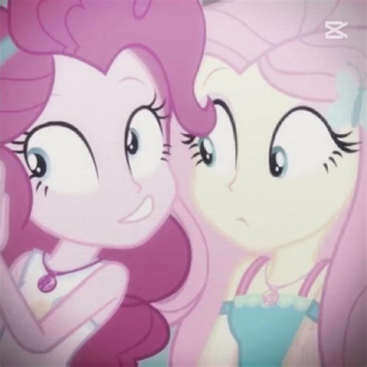 pinkie pie and fluttershy♡ #fluttershy #pinkiepie #fluttershyandpinkiepie #fyp #viral