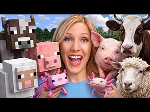 I Adopted Minecraft Pets In Real Life!