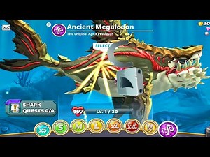 Hungry Shark World - NEW Ancient Megalodon Unlocked Bigger, Stronger & Faster - Android Gameplay