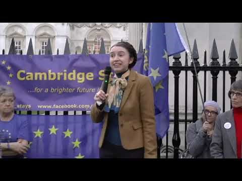 Dr Victoria Bateman - speech to Cambridge Stays. 29 March 2019.