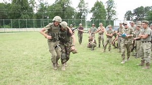 Combat first aid in Ukraine