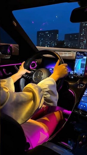 Lady Driving Mercedes -Benz | Luxury POV Drive | Elegant & Powerful🔥