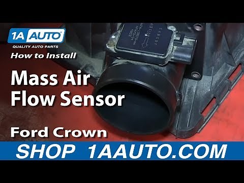 How to Replace Air Flow Meter Sensor 03-04 Ford Crown Victoria