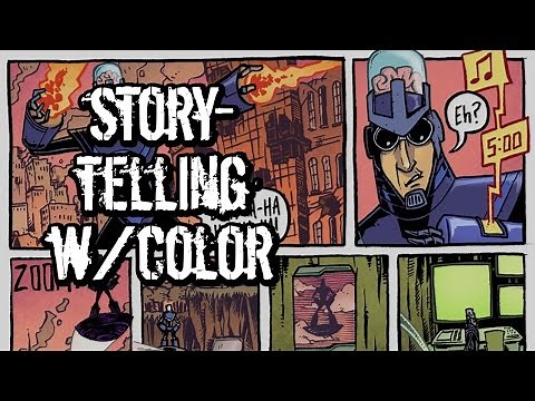 How To Color Comic Books! More Storytelling with Color