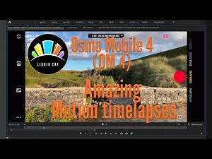 DJI Osmo Gimbals - Motion Timelapse Automated with the mimo app