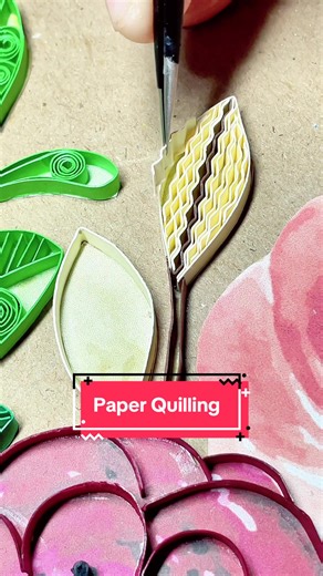Paper Quilling #paper #papercraft #papercut #quilling #tutorial #craft #quillingart