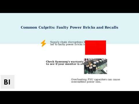 How to Fix Samsung Gaming Monitor Not Turning On or Working – Power & Cable Check