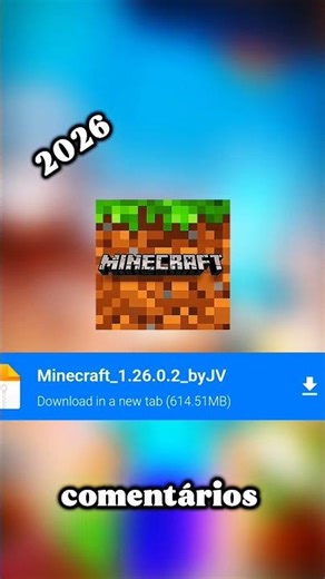 DOWNLOAD MINECRAFT 1.26.0.2 COM MÚSICAS E CONTA XBOX PARA ANDROID VIA MEDIAFIRE 2026