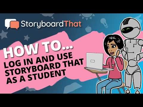 How to Log In and Use Storyboard That As a Student