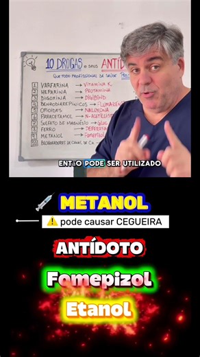 Did you know that alcohol can be an antidote? (methanol) #shorts