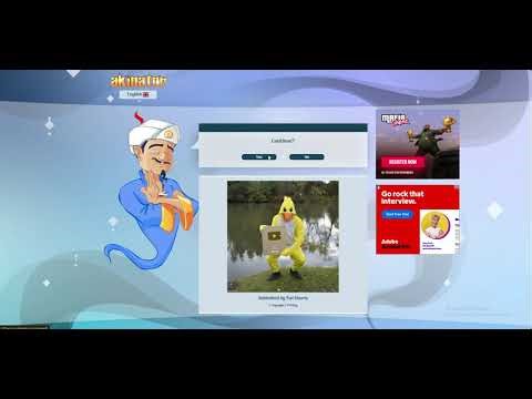 Let’s play Akinator