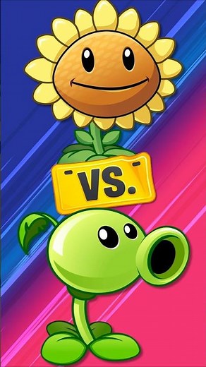 Sunflower vs. Peashooter!