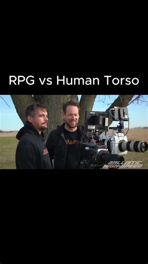 RPG vs Human Torso #rpg #weaponsystems #grenade #damage