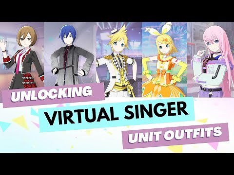 Unlocking Virtual Singer Unit Costumes in Project Sekai