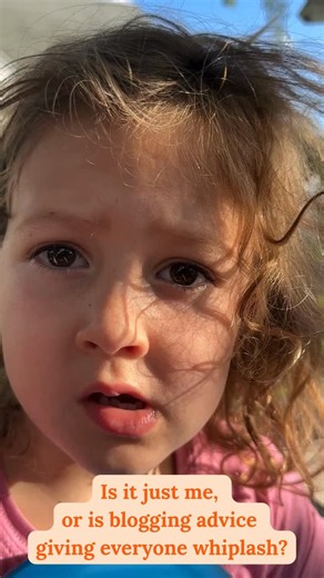 balanced food blogging by design on Instagram: "Raise your hand if blogging advice has given you whiplash.⁠ ⁠ There was a time when we were told to remove all personal stories. Get to the point. Cut the fluff. Now the advice has flipped completely. Add personality. Prove you aren’t AI. The shift wasn’t subtle, and it left a lot of bloggers confused. It’s not that the old advice was wrong. The landscape changed. But constantly pivoting is exhausting. Clarity matters more than trends ever will.⁠ ⁠