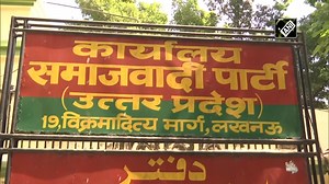 Lucknow (UP), (ANI): A poster, reading “UP + Bihar = Gayi Modi Sarkar” was seen outside the office of the Samajwadi Party office in Lucknow on September 10. It had the faces of Bihar Chief Minister Nitish Kumar and Samajwadi Party Chief Akhilesh Yadav on it. | The Times of India | Facebook