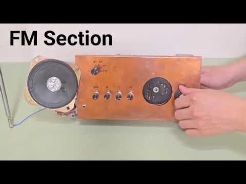 Subminiature Tube Pulse Counting FM/Superhet AM Radio (5678,5676,5672,1AD4)