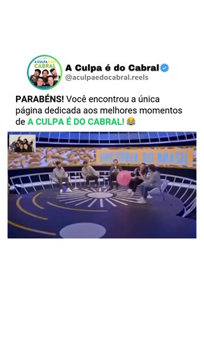 📺A Culpa é do Cabral Reels😂🇧🇷 on Instagram: "Siga👉 @aculpaedocabral_reels 😂 🧭 10 Curiosidades sobre A Culpa é do Cabral Origem do nome O título faz uma brincadeira com o “descobrimento do Brasil” — como se os problemas do país fossem “culpa” de Pedro Álvares Cabral. A ideia combina humor e crítica social de forma leve. Estreia e emissora O programa estreou em 2016 no canal Comedy Central Brasil e rapidamente se tornou um dos maiores sucessos de humor da TV por assinatura. Elenco fixo de h