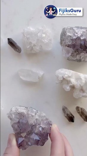 How crystals are formed?