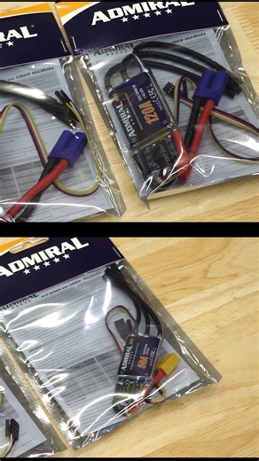 Introducing our new Admiral Reversable ESC line! #rc #esc #radiocontrol