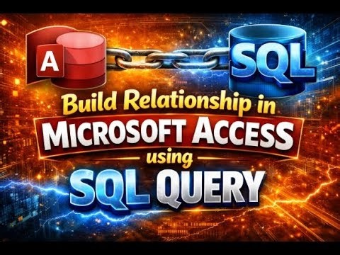 How to create relationship betweent wo tables using SQL Query⁨@COMPUTERE...