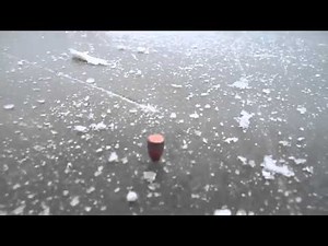 Video: Bullet Spins On Ice After Shooting Frozen Lake | OutdoorHub