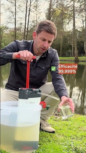 Purifier l'eau d'un étang avec un filtre à eau - fabriqué en France #eaupotable