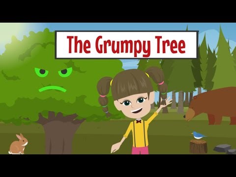 Short bedtime story for KIDS - The Grumpy Tree