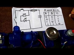"NAND Gate" circuit for LED | Experiment 23 | Tronex 100+ Circuit Science