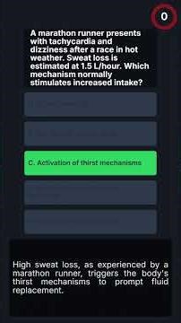 MRCP-1,Fluid and Electrolyte Homeostasis Challenge